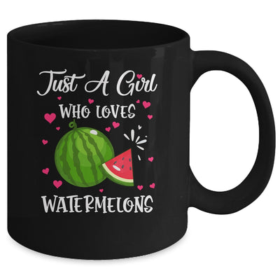 Watermelon For Girls Just A Girl Who Loves Watermelons Mug Coffee Mug | Teecentury.com