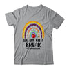 We Are On A Break Summer Break Leopard Rainbow Teacher Shirt & Tank Top | teecentury