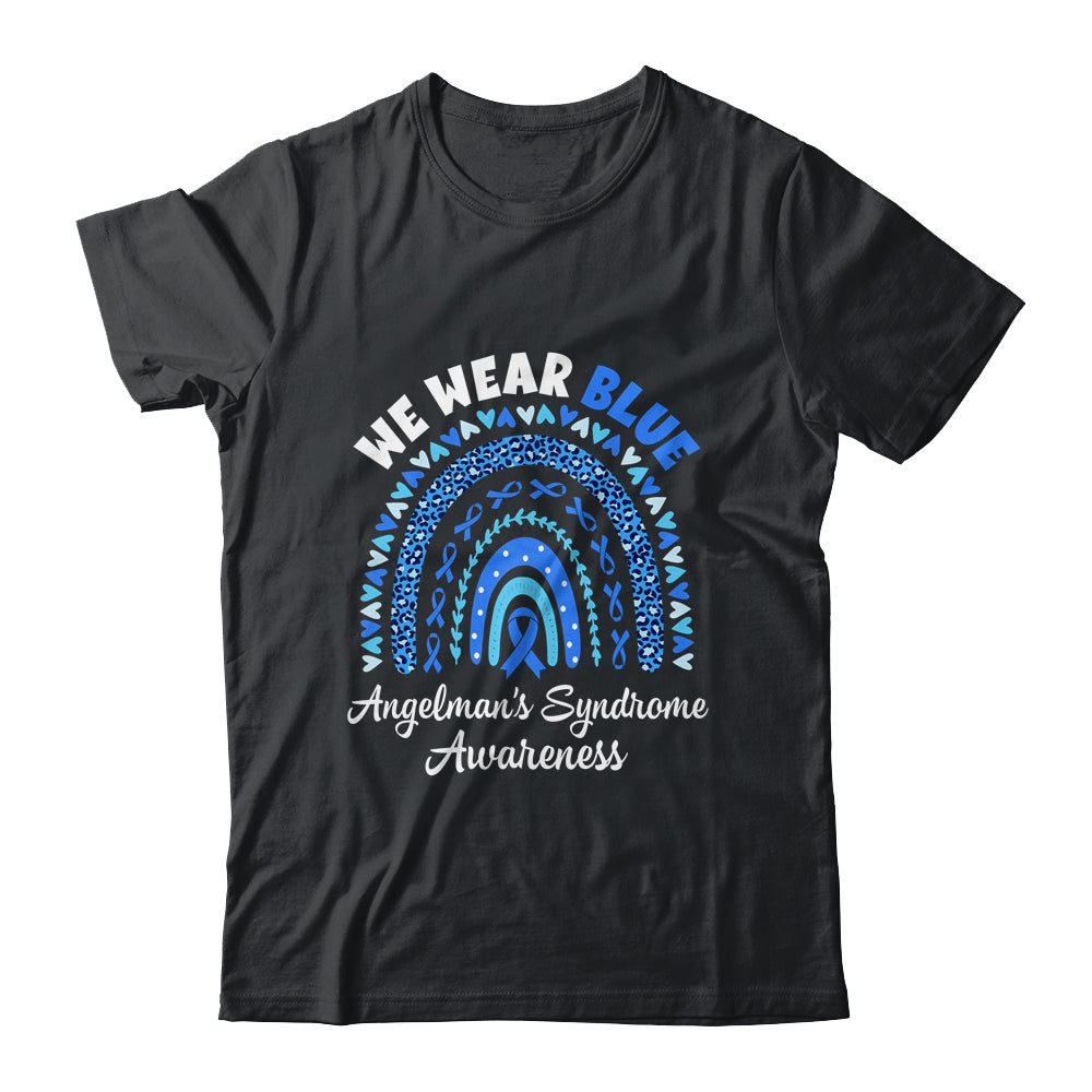 We Wear Blue For Angelmans Syndrome Awareness T-Shirt & Hoodie | Teecentury.com