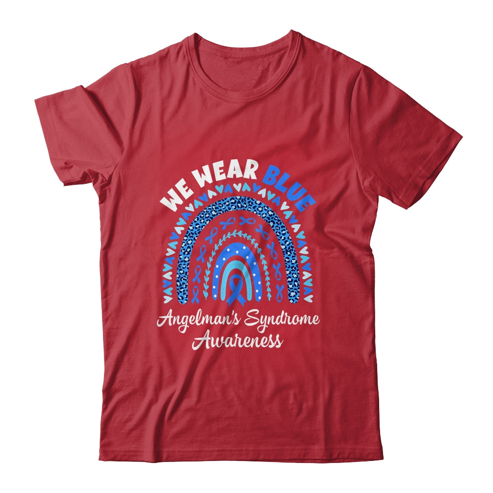 We Wear Blue For Angelmans Syndrome Awareness T-Shirt & Hoodie | Teecentury.com