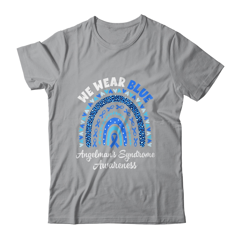 We Wear Blue For Angelmans Syndrome Awareness T-Shirt & Hoodie | Teecentury.com