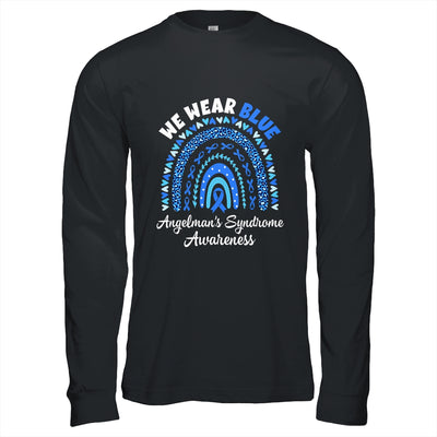 We Wear Blue For Angelmans Syndrome Awareness T-Shirt & Hoodie | Teecentury.com