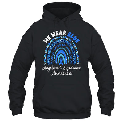 We Wear Blue For Angelmans Syndrome Awareness T-Shirt & Hoodie | Teecentury.com