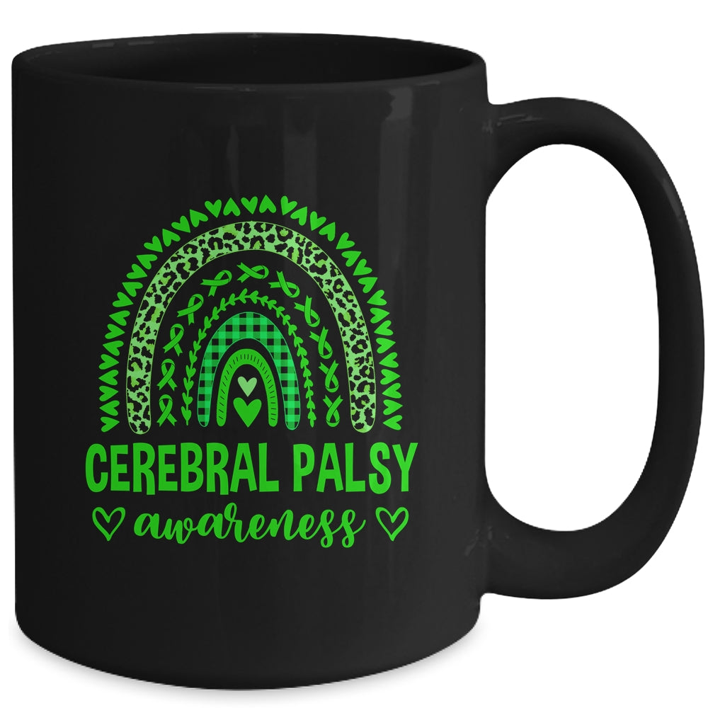 We Wear Green Cerebral Palsy Awareness CP Month Mug | teecentury