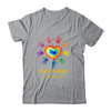We Wear Rainbow Heart For Ocular Albinism Awareness T-Shirt & Hoodie | Teecentury.com