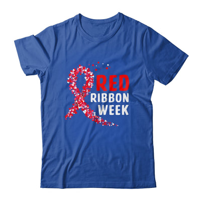 We Wear Red For Red Ribbon Week Awareness T-Shirt & Hoodie | Teecentury.com
