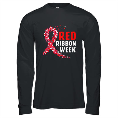 We Wear Red For Red Ribbon Week Awareness T-Shirt & Hoodie | Teecentury.com