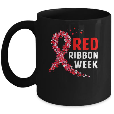 We Wear Red For Red Ribbon Week Awareness Mug Coffee Mug | Teecentury.com