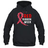 We Wear Red For Red Ribbon Week Awareness T-Shirt & Hoodie | Teecentury.com