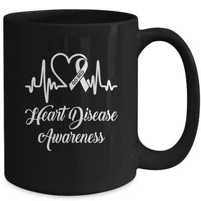 We Wear Red In February Go Red Heart Disease Awareness Mug | teecentury