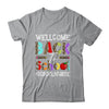 Welcome Back To School Nurse First Day Of School Leopard Shirt & Hoodie | teecentury