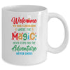 Welcome To Our Classroom Where The Magic Never Stops Mug Coffee Mug | Teecentury.com
