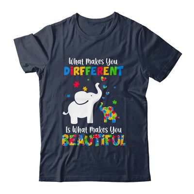 What Makes You Different Autism Child Elephant Mom Awareness Shirt & Hoodie | teecentury