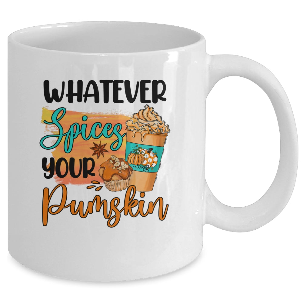 Whatever Spices Your Pumpkin Autumn Thanksgiving Mug | teecentury