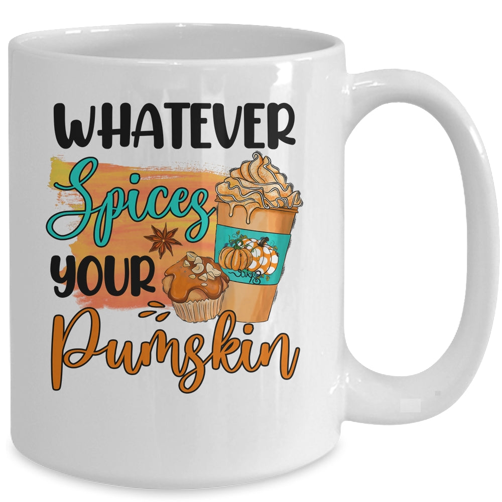 Whatever Spices Your Pumpkin Autumn Thanksgiving Mug | teecentury
