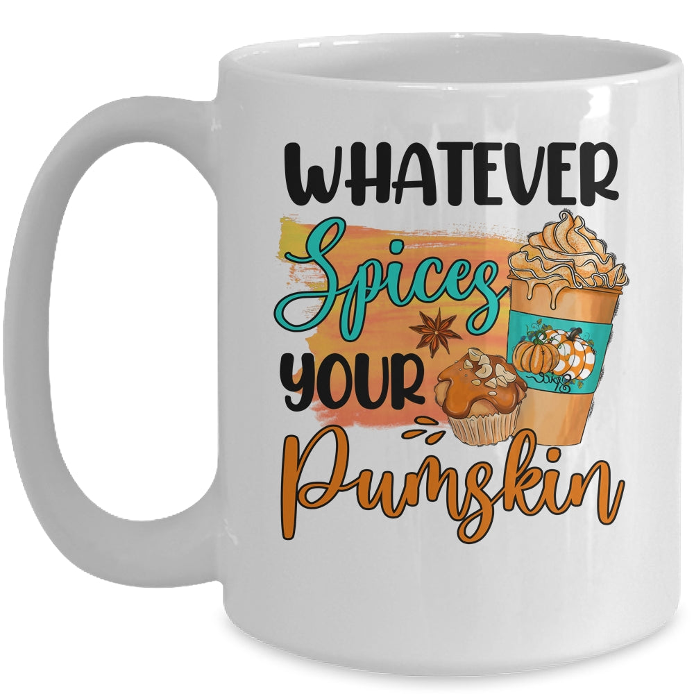 Whatever Spices Your Pumpkin Autumn Thanksgiving Mug | teecentury