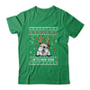 White English Bulldog Dog Reindeer Ugly Christmas Xmas T-Shirt & Sweatshirt | Teecentury.com