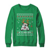 White English Bulldog Dog Reindeer Ugly Christmas Xmas T-Shirt & Sweatshirt | Teecentury.com