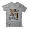 Wild About 1st Frist Grade Back To School Student Teacher Shirt & Hoodie | teecentury