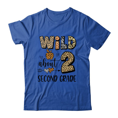 Wild About 2nd Second Grade Back To School Student Teacher Shirt & Hoodie | teecentury