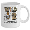 Wild About 2nd Second Grade Back To School Student Teacher Mug | teecentury