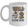 Wild About 2nd Second Grade Back To School Student Teacher Mug | teecentury