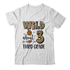 Wild About 3rd Third Grade Back To School Student Teacher Shirt & Hoodie | teecentury