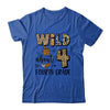 Wild About 4th Fourth Grade Back To School Student Teacher Shirt & Hoodie | teecentury