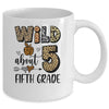 Wild About 5th Fifth Grade Back To School Student Teacher Mug | teecentury