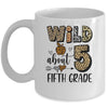 Wild About 5th Fifth Grade Back To School Student Teacher Mug | teecentury