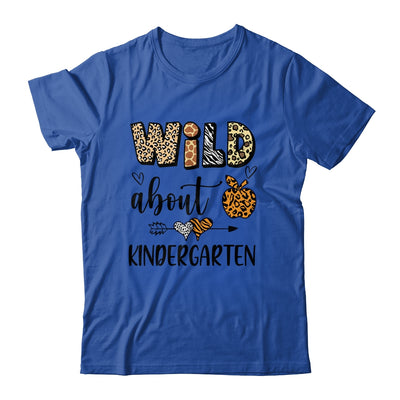 Wild About Kindergarten Back To School Student Teacher Shirt & Hoodie | teecentury