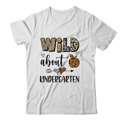 Wild About Kindergarten Back To School Student Teacher Shirt & Hoodie | teecentury