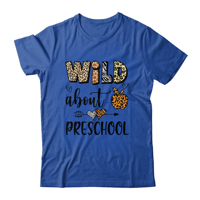 Wild About Preschool Back To School Student Teacher Shirt & Hoodie | teecentury