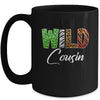 Wild Cousin Zoo Born Wild Birthday Safari Jungle Mug | teecentury