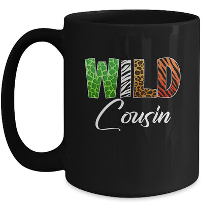 Wild Cousin Zoo Born Wild Birthday Safari Jungle Mug | teecentury