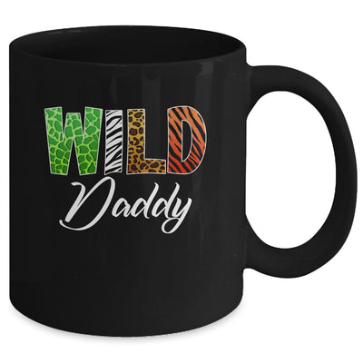 Wild Daddy Zoo Born Wild Birthday Safari Jungle Mug | teecentury