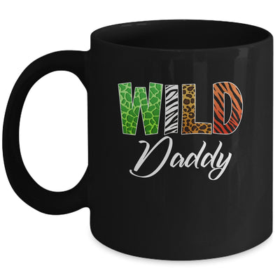 Wild Daddy Zoo Born Wild Birthday Safari Jungle Mug | teecentury