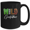 Wild Godfather Zoo Born Wild Birthday Safari Jungle Mug | teecentury
