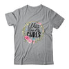 Wild Like My Curls Curly Haired Funny T-Shirt & Tank Top | Teecentury.com
