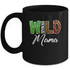 Wild Mama Zoo Born Wild Birthday Safari Jungle Mug | teecentury