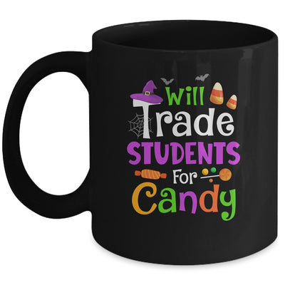 Will Trade Student For Candy Halloween Costume Teacher Mug Coffee Mug | Teecentury.com