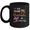 Will Trade Students For Candy Halloween Costume Teacher Gift Mug Coffee Mug | Teecentury.com