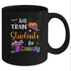 Will Trade Students For Candy Halloween Costume Teacher Gift Mug Coffee Mug | Teecentury.com