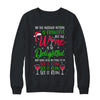 Wine Is So Delightful Ugly Christmas Sweater T-Shirt & Sweatshirt | Teecentury.com