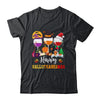 Wines Glass Thanksgiving Funny Happy Hallothanksmas Shirt & Hoodie | teecentury