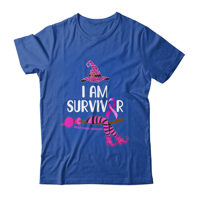 Witch I'm Survivor Breast Cancer Leopard Pink Ribbon Gifts T-Shirt & Hoodie | Teecentury.com