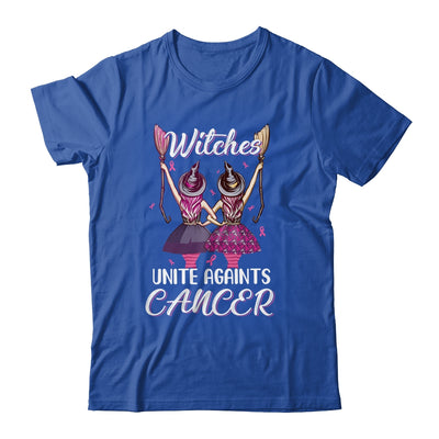 Witches Unite Against Breast Cancer Wear Pink Halloween T-Shirt & Hoodie | Teecentury.com