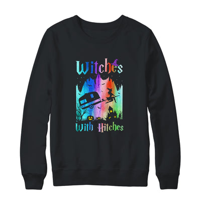 Witches With Hitches Halloween Camping T-Shirt & Sweatshirt | Teecentury.com
