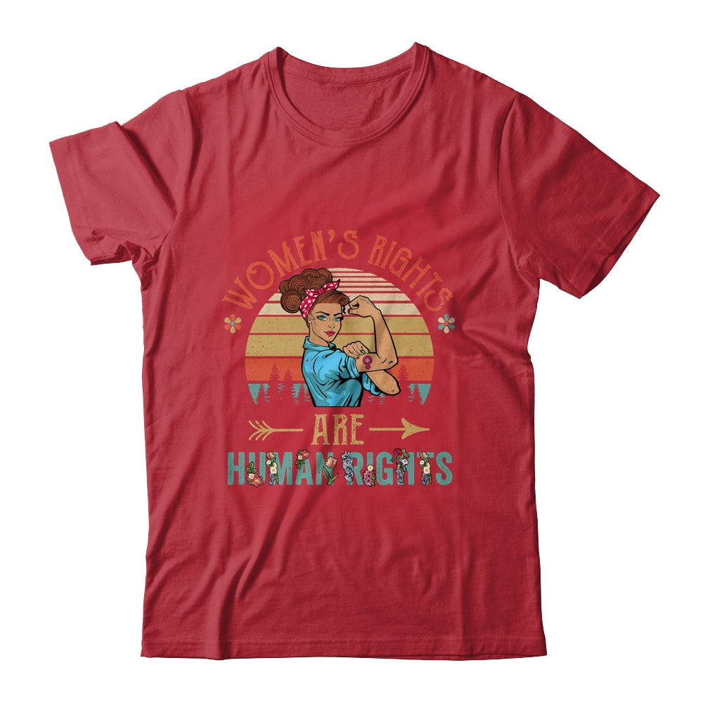 Women's Rights Are Human Rights Feminism Protect Feminist Shirt & Tank Top | teecentury