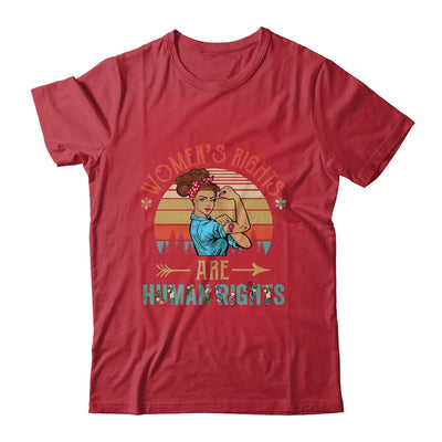 Women's Rights Are Human Rights Feminism Protect Feminist Shirt & Tank Top | teecentury